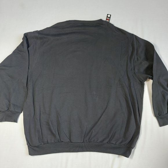 Duo International Vintage NWT Black Long Sleeve Sweatshirt, 3X - Picture 4 of 12